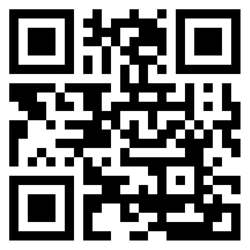 Código QR del sitio web